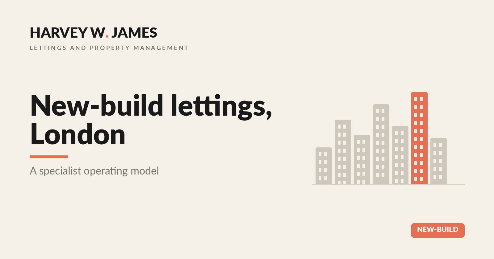 New build lettings London