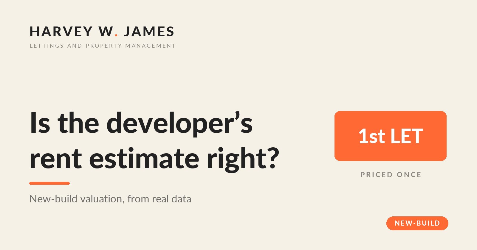 New-Build Rental Valuation in London: How to Check the Developer's Rent Estimate