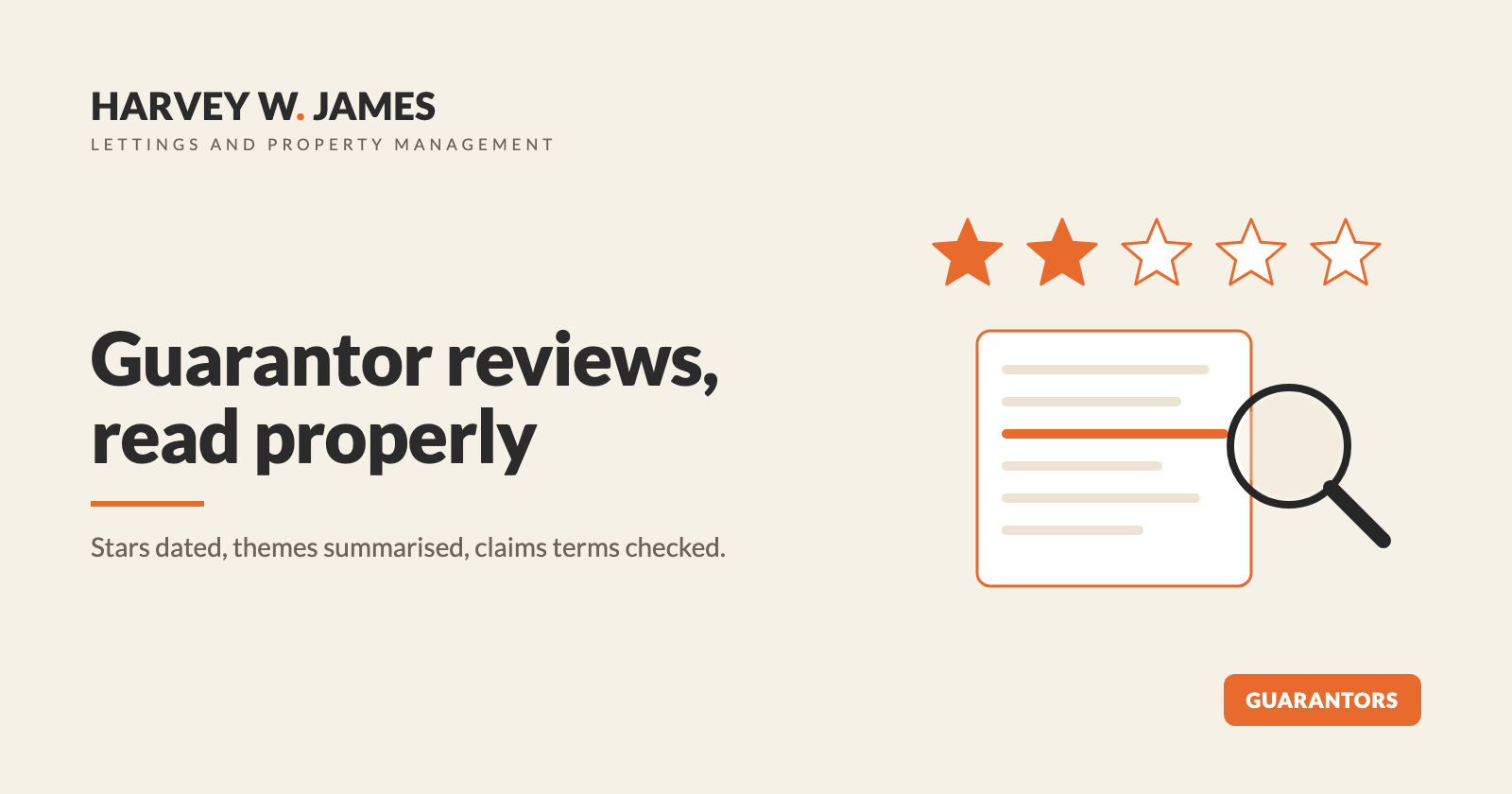 Rent guarantor companies: what the reviews actually say