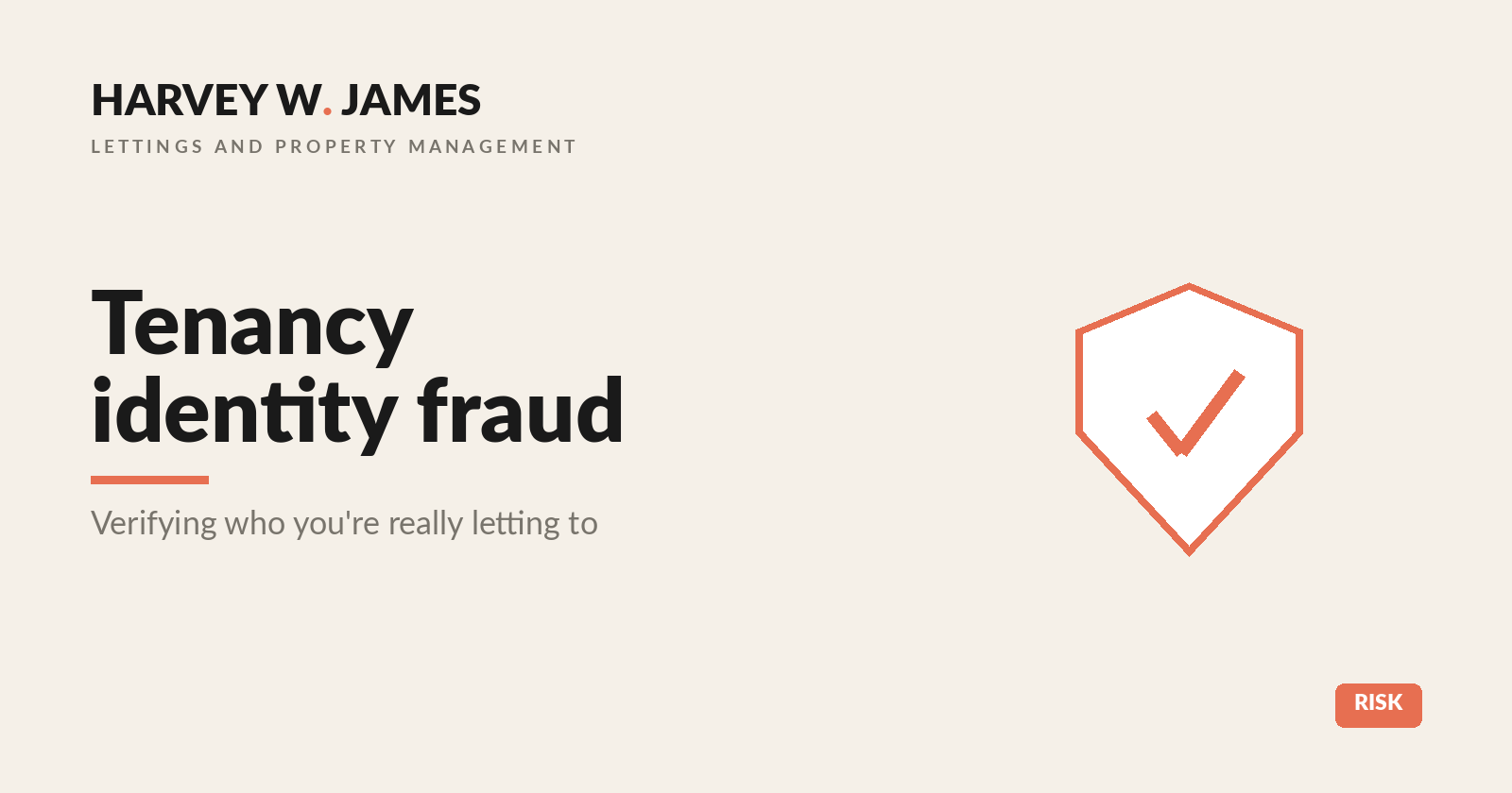 Tenancy Identity Fraud