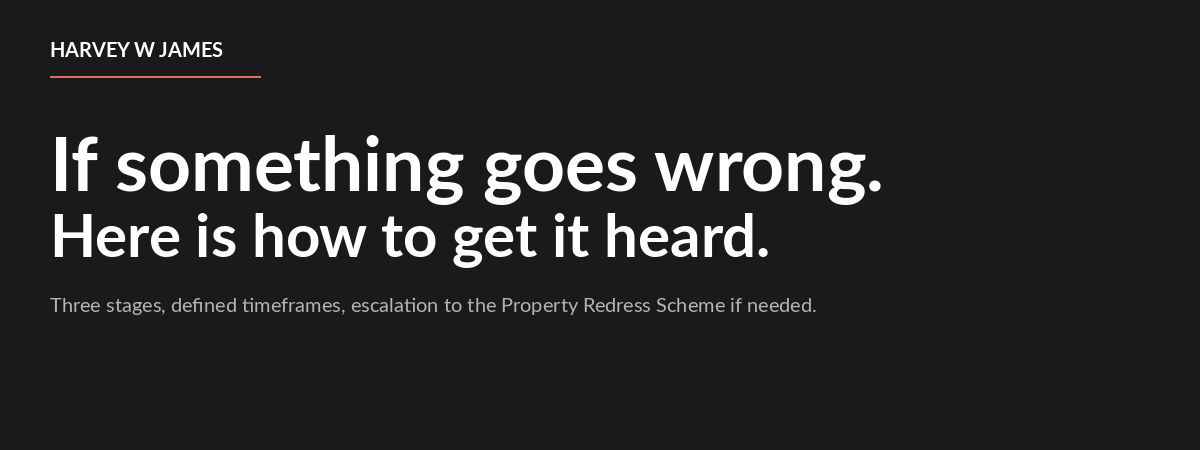 Internal Complaints Procedure