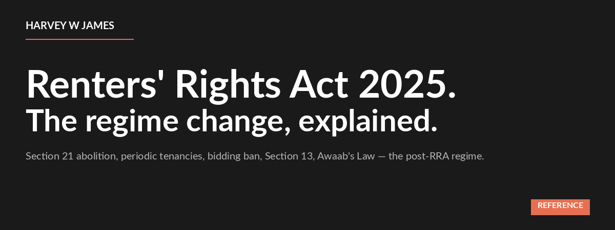The Renters’ Rights Act 2025