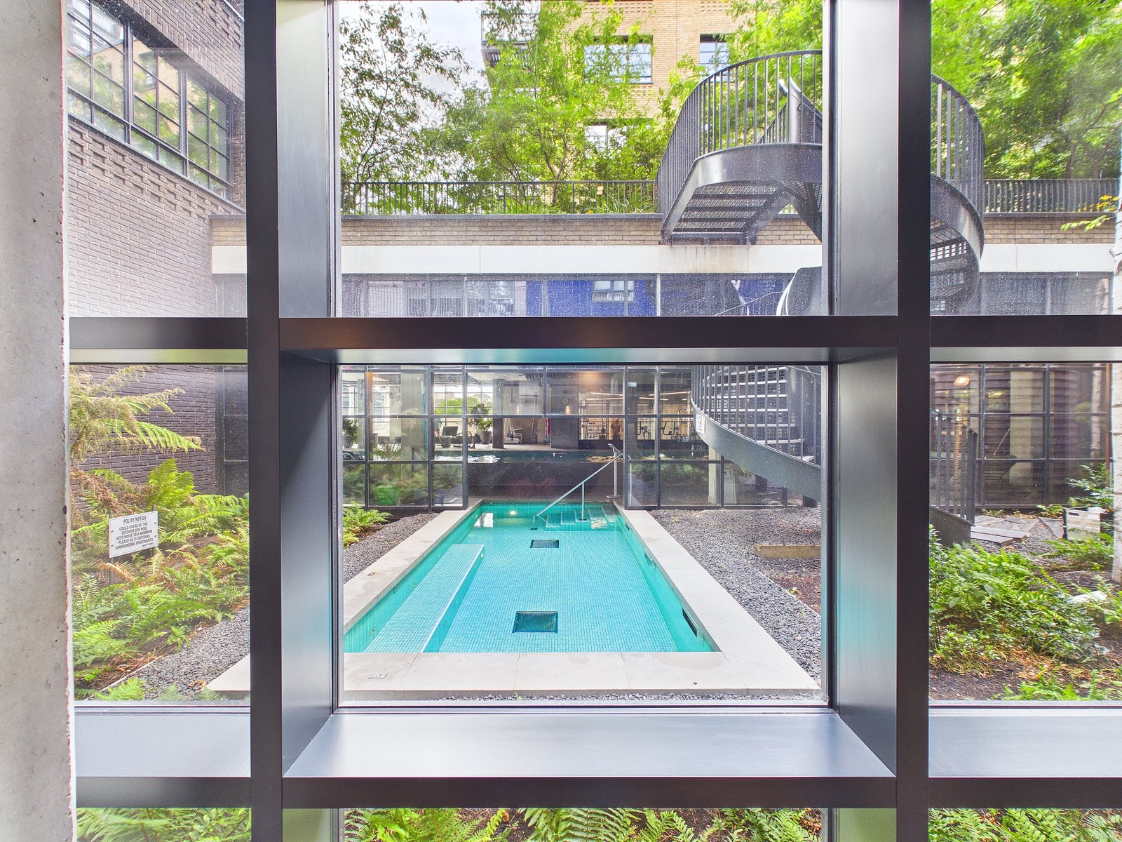 The Water House pool at The 1595 Club — Goodluck Hope